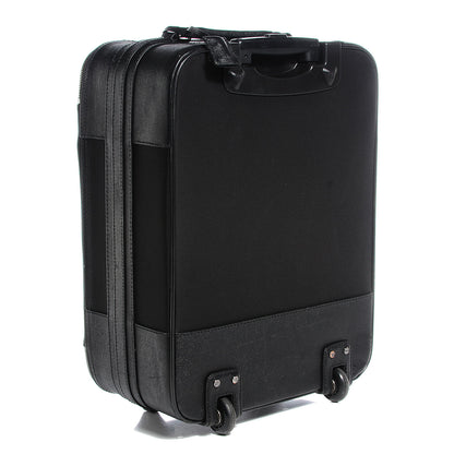 Burberry Smoked Check Carry-On Suitcase Black 3 of 10