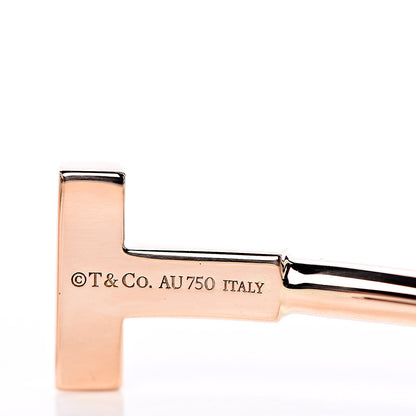 Tiffany 18K Rose Gold T Wire Bracelet 4 of 4