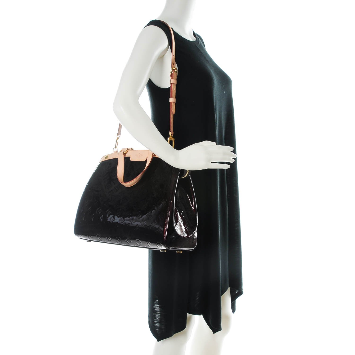 Louis Vuitton Vernis Brea GM Amarante 2 of 7
