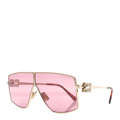 Miu Miu Metal Sunglasses SMU51Z Gold Amaranto 1 of 7