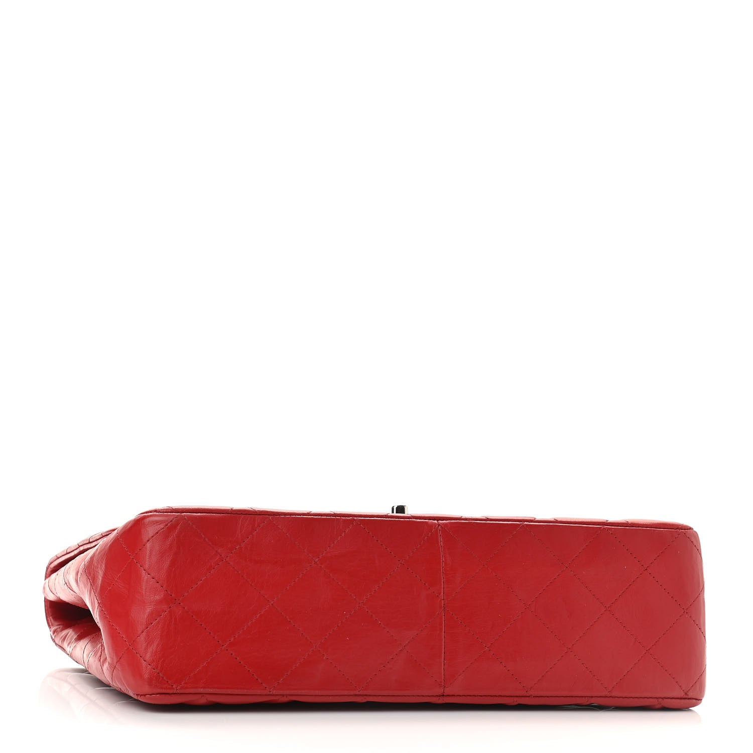 Chanel Lambskin Quilted Jumbo Double Flap Red 4 of 12
