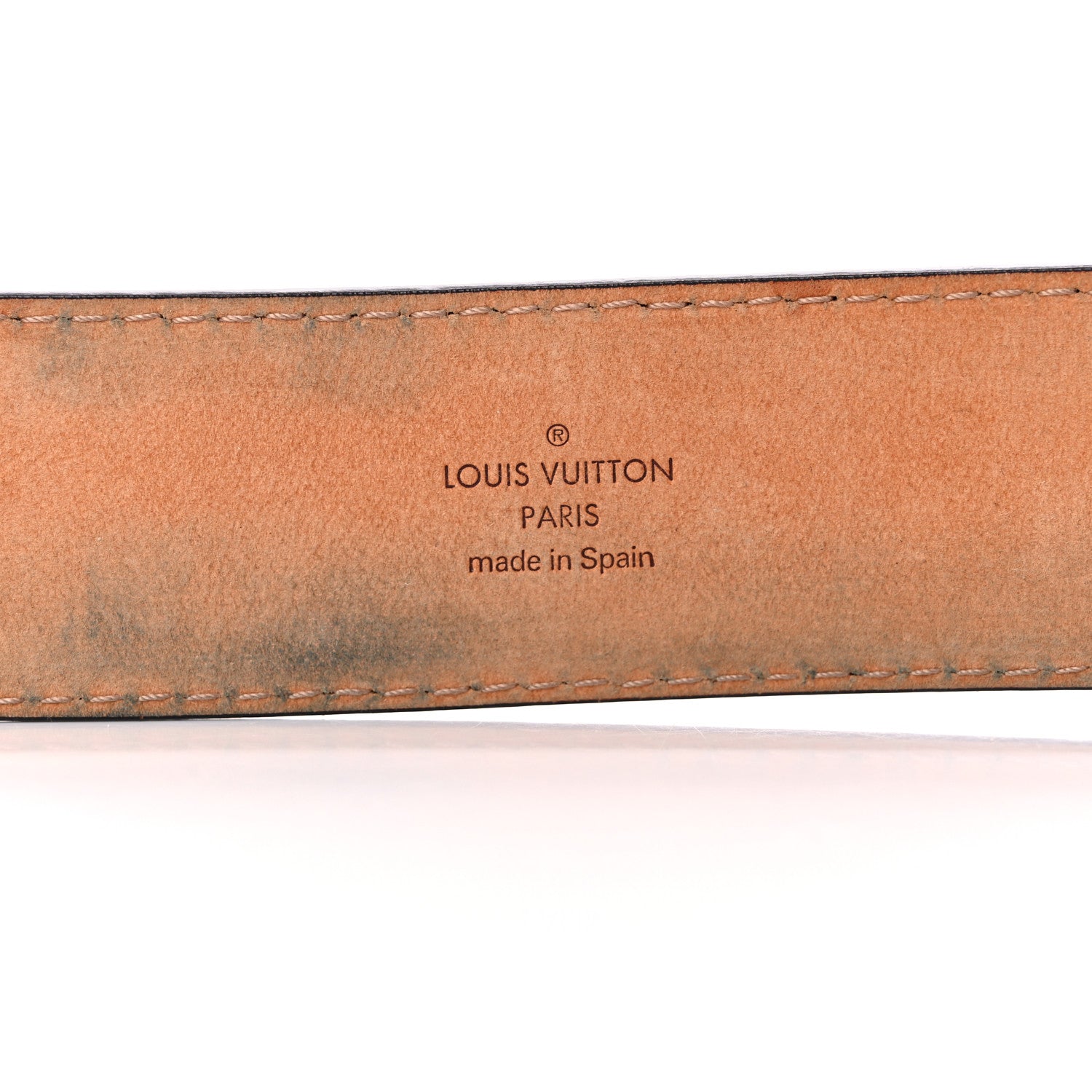 Louis Vuitton Damier Ebene Inventeur Belt 90 36 3 of 10