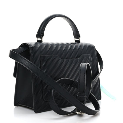 Off-White Calfskin Diagonal Quilted Jitney 1.4 Shoulder Bag Black 3 of 9