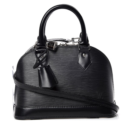 Louis Vuitton Epi Alma BB Black 1 of 10