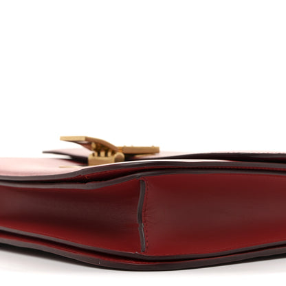 Celine Box Calfskin Medium Classic Box Flap Bag Red 11 of 16