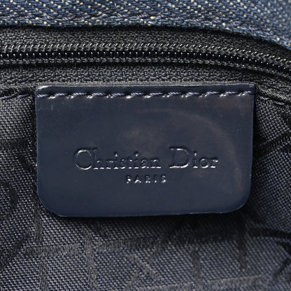 Christian Dior Denim Cannage Large Lady Dior Blue 8 of 18