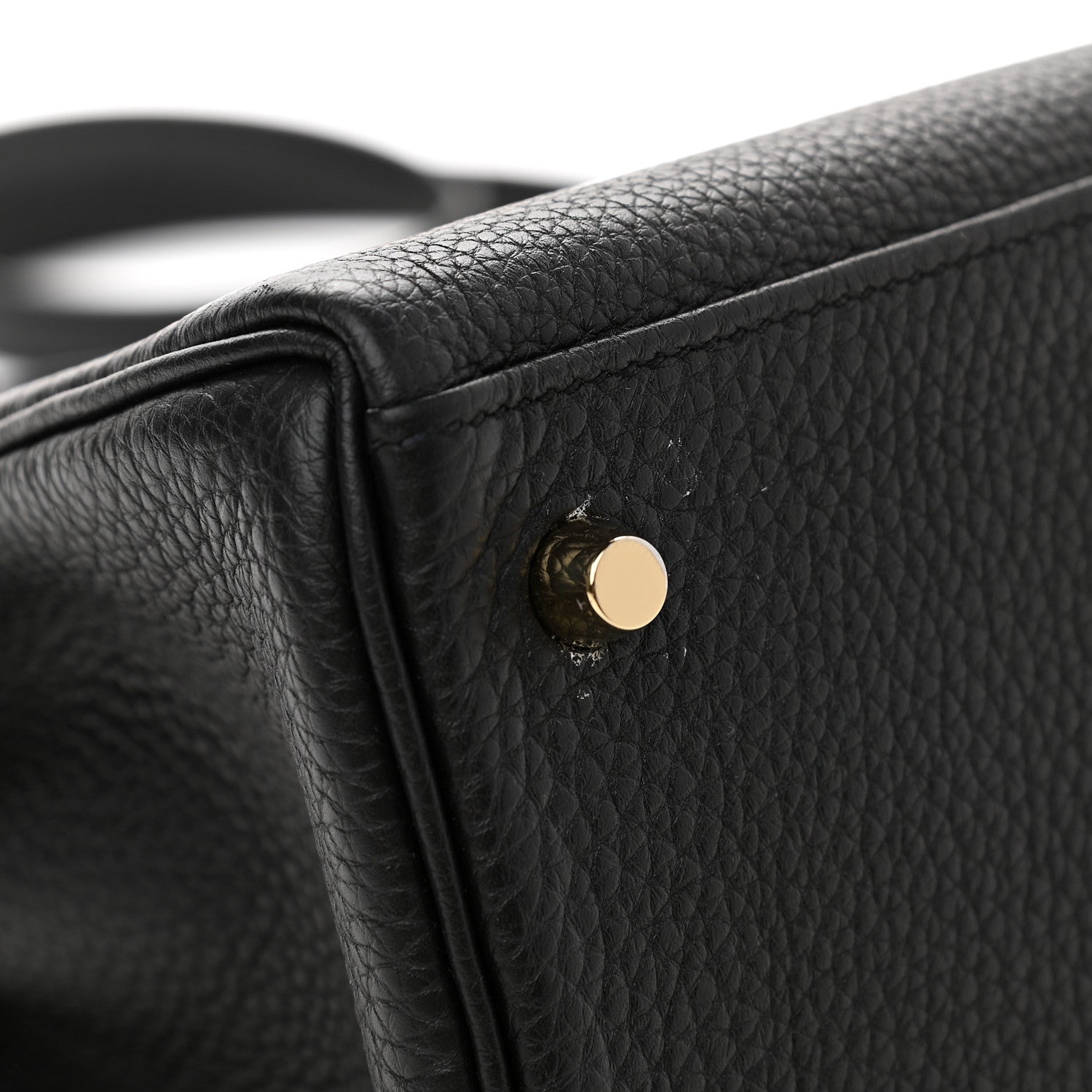 Hermes Togo Kelly Retourne 28 Black 10 of 12