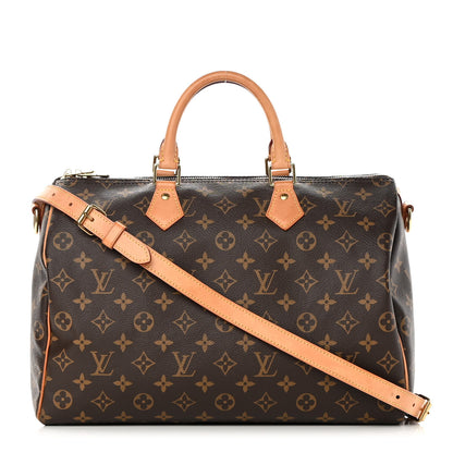 Louis Vuitton Monogram Speedy Bandouliere 35 1 of 17