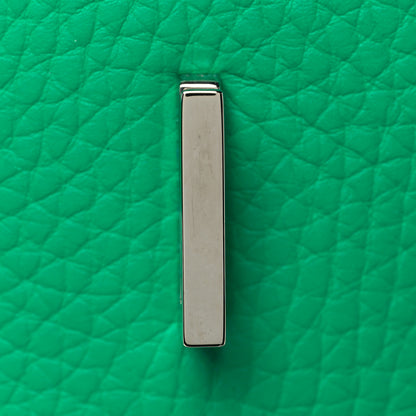 Hermes Taurillon Clemence Birkin 35 Menthe 27 of 34