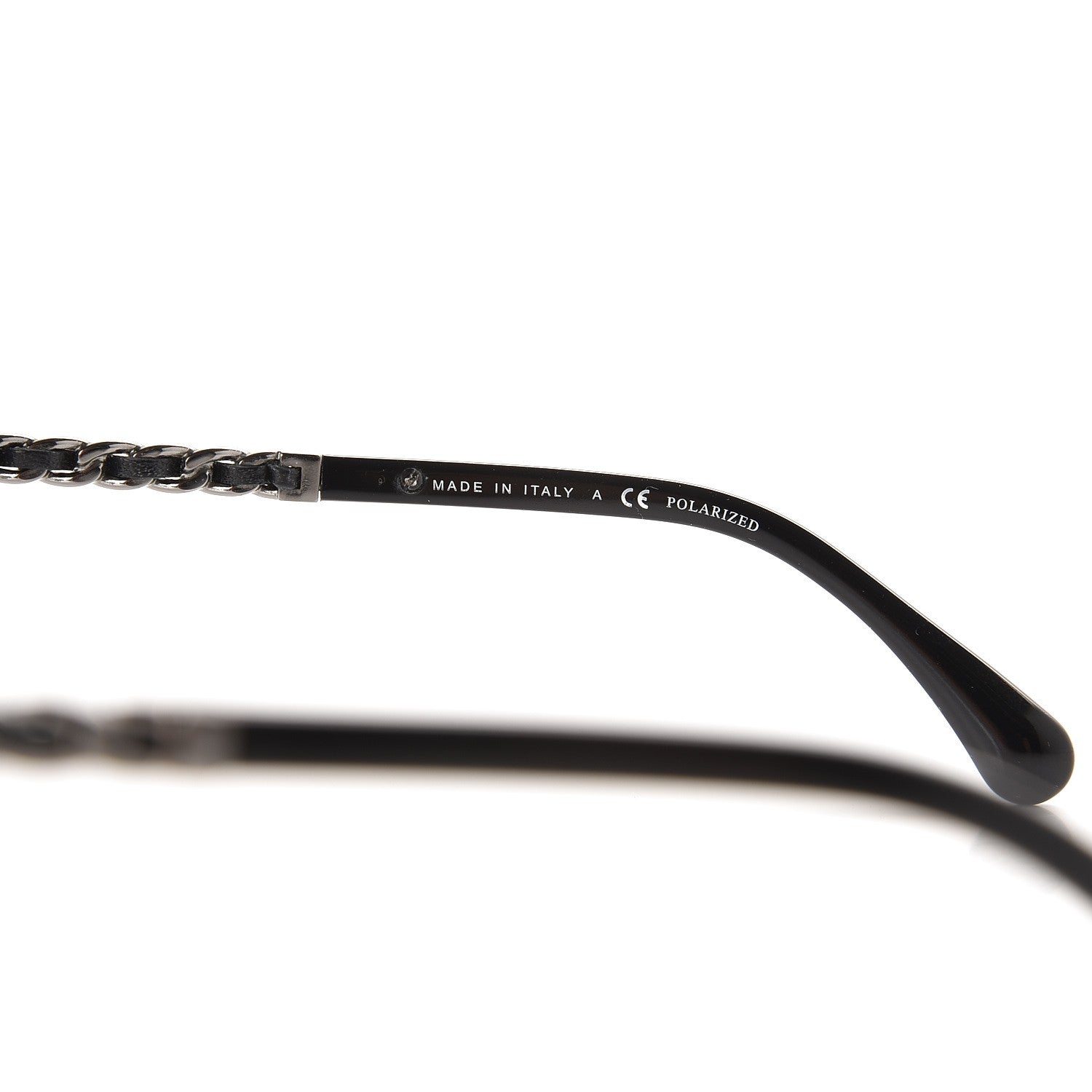 Chanel Polarized Pilot Winter Sunglasses 4219 Black 6 of 10