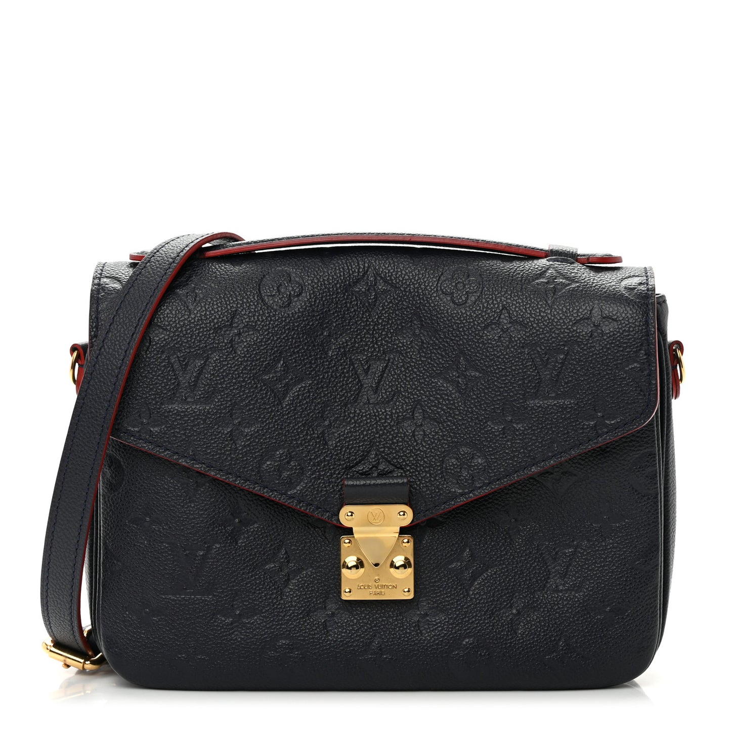 Empreinte Pochette Metis Marine Rouge