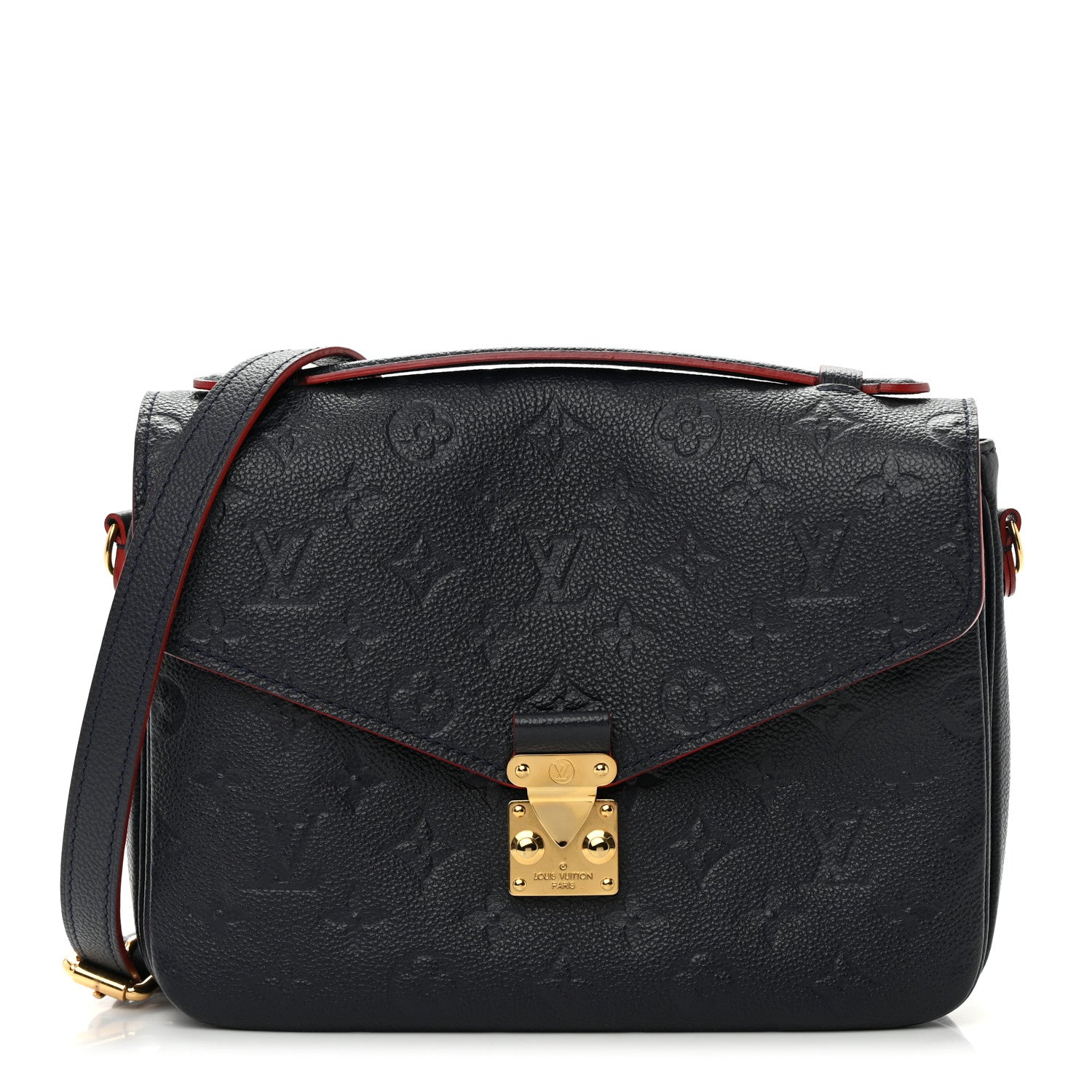 Louis Vuitton Empreinte Pochette Metis Marine Rouge 1 of 18