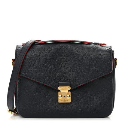 Louis Vuitton Empreinte Pochette Metis Marine Rouge 1 of 18
