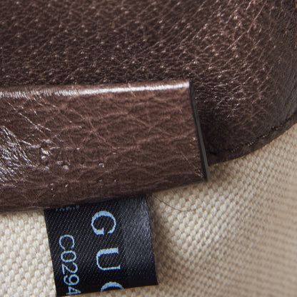 Gucci GG Supreme Monogram Web Ophidia Bucket Bag Brown 8 of 8
