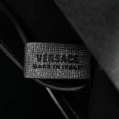 Versace Saffiano Palazzo Medusa Tote Black 7 of 18