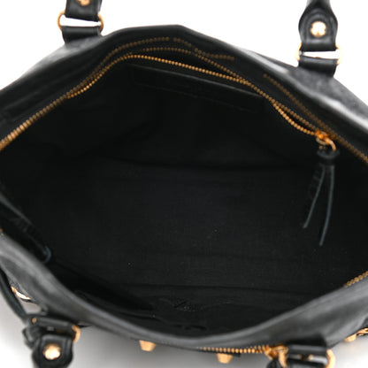 Balenciaga Agneau Classic Gold Hardware S City Black 6 of 9