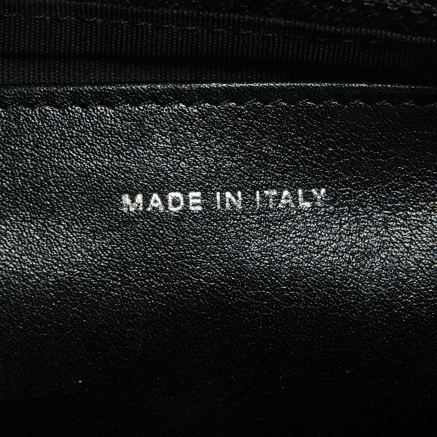 Caviar Half Moon Wallet On Chain WOC Black