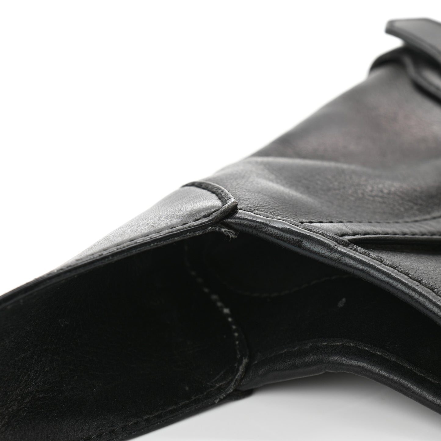 Calfskin Horsebit 85th Anniversary Hobo Black