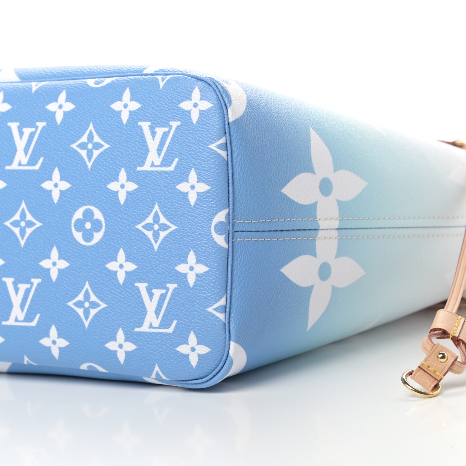 Louis Vuitton Monogram Giant By The Pool Neverfull MM Blue 9 of 9