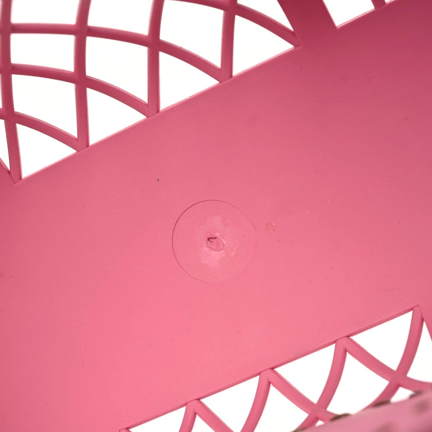 Recycled Plastic Vitello Liberty Matte Small Fendi Basket Rosa