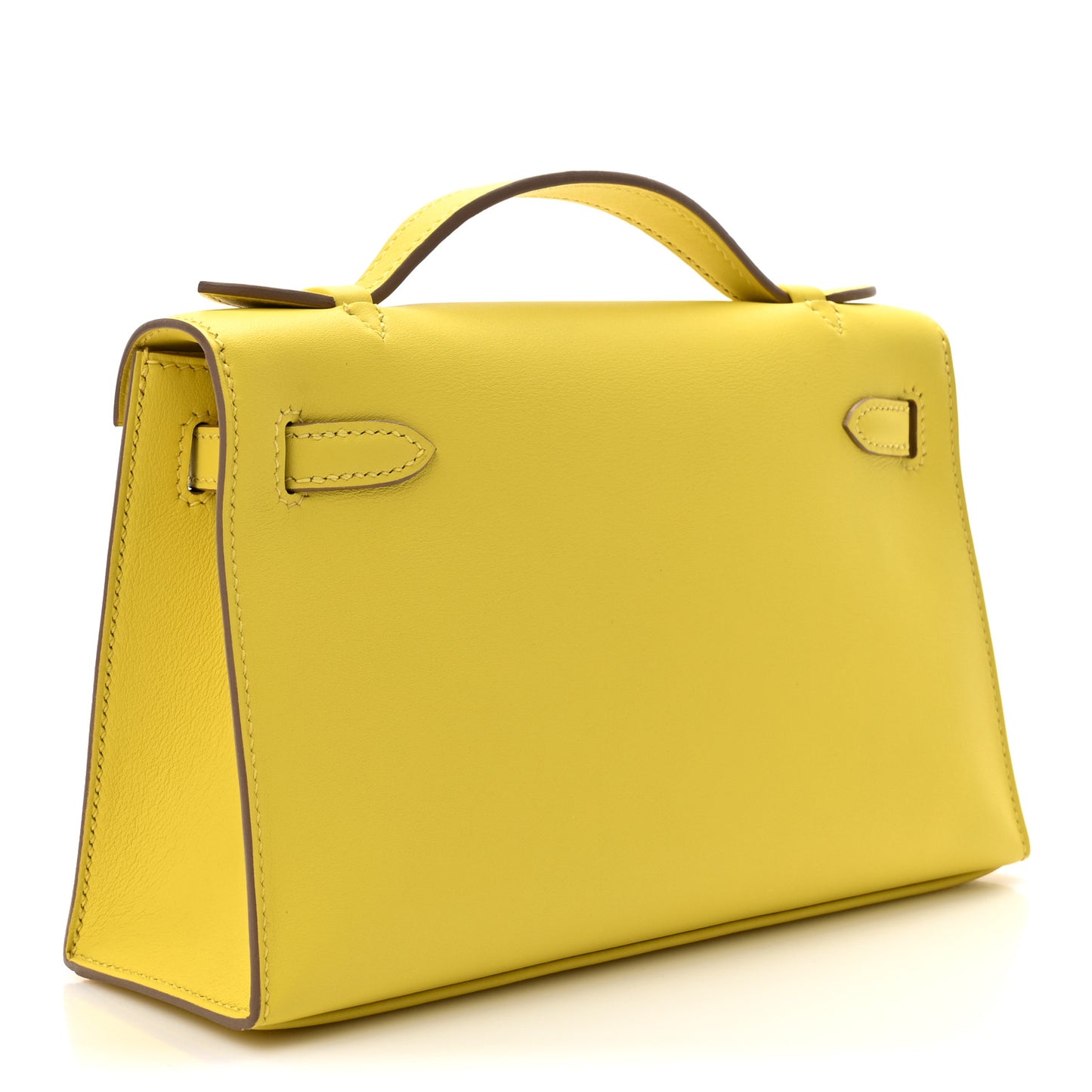 Swift Kelly Pochette Clutch Lime