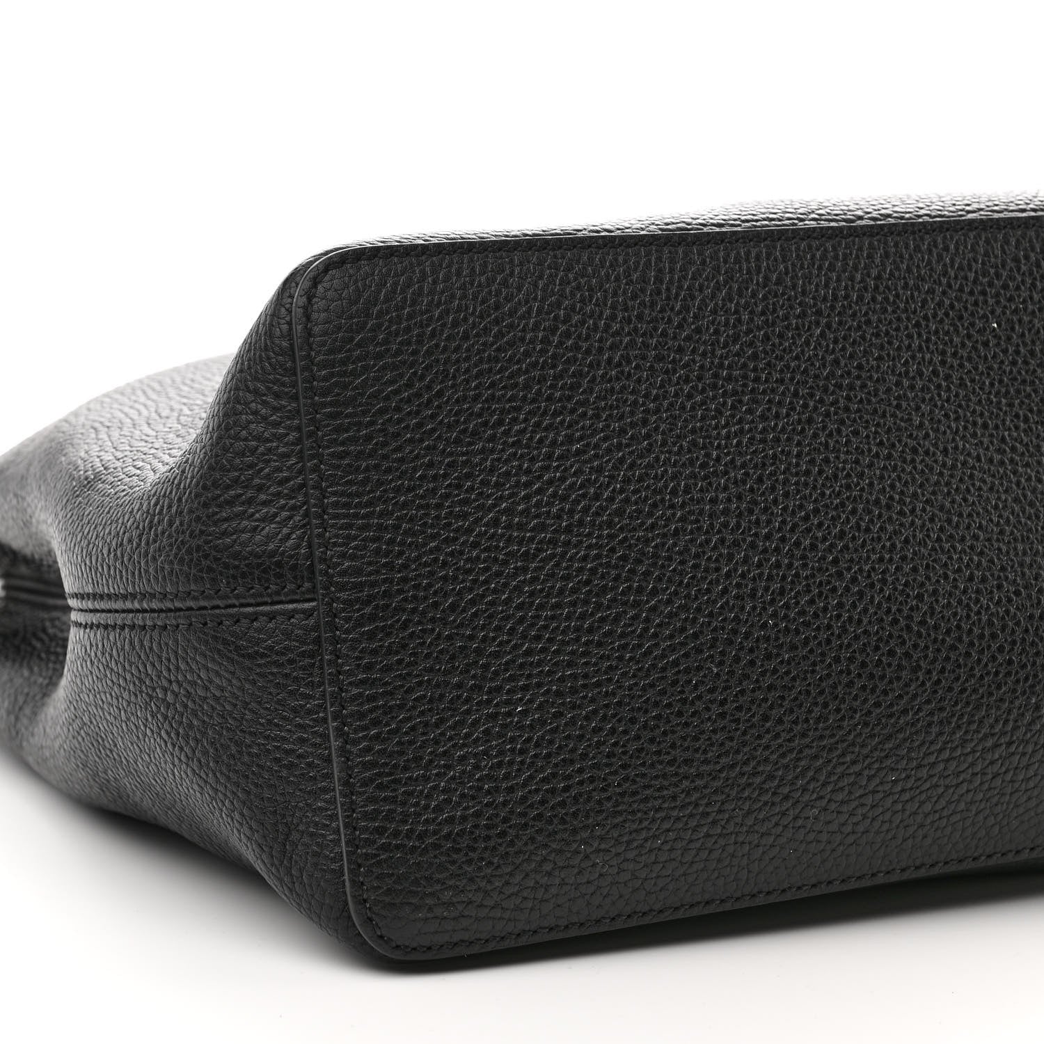 Gucci Pebbled Calfskin Large Soho Hobo Black 9 of 10