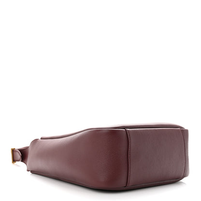 Saint Laurent Smooth Calfskin Small Le 5 A 7 Soft Hobo Rouge Legion 4 of 10