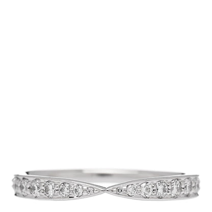 Tiffany Platinum Diamond Harmony Bead-set Band Ring 48 4.5 1 of 5