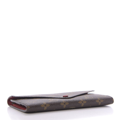 Louis Vuitton Monogram Josephine Wallet Red 4 of 9