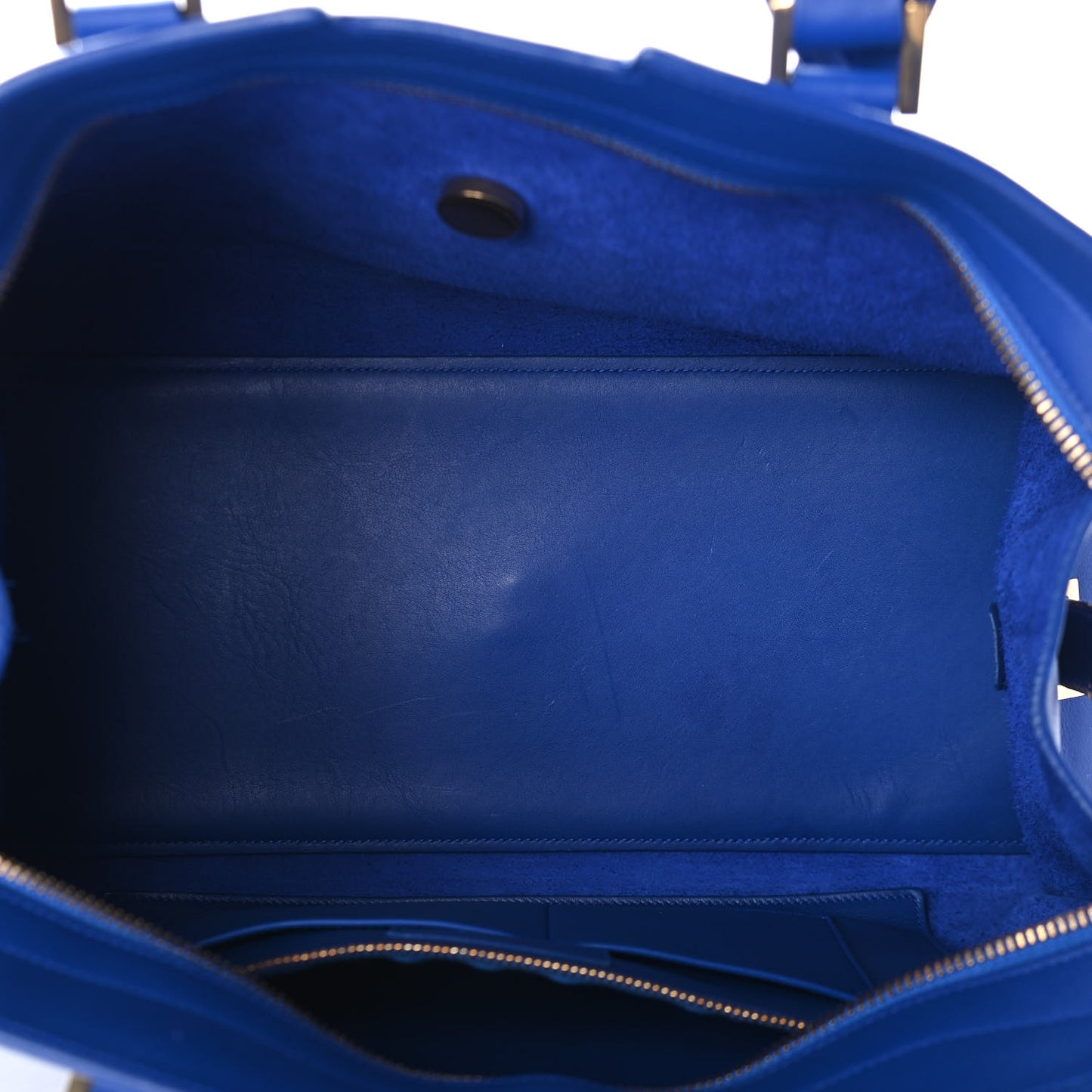 Calfskin Medium Classic Y Cabas Royal Blue