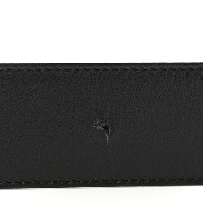 Gucci Calfskin Crystal Double G 40mm Belt 85 34 Black 5 of 8