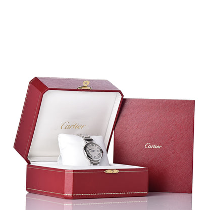 Cartier Stainless Steel 33mm Ballon Bleu De Automatic Watch 7 of 7