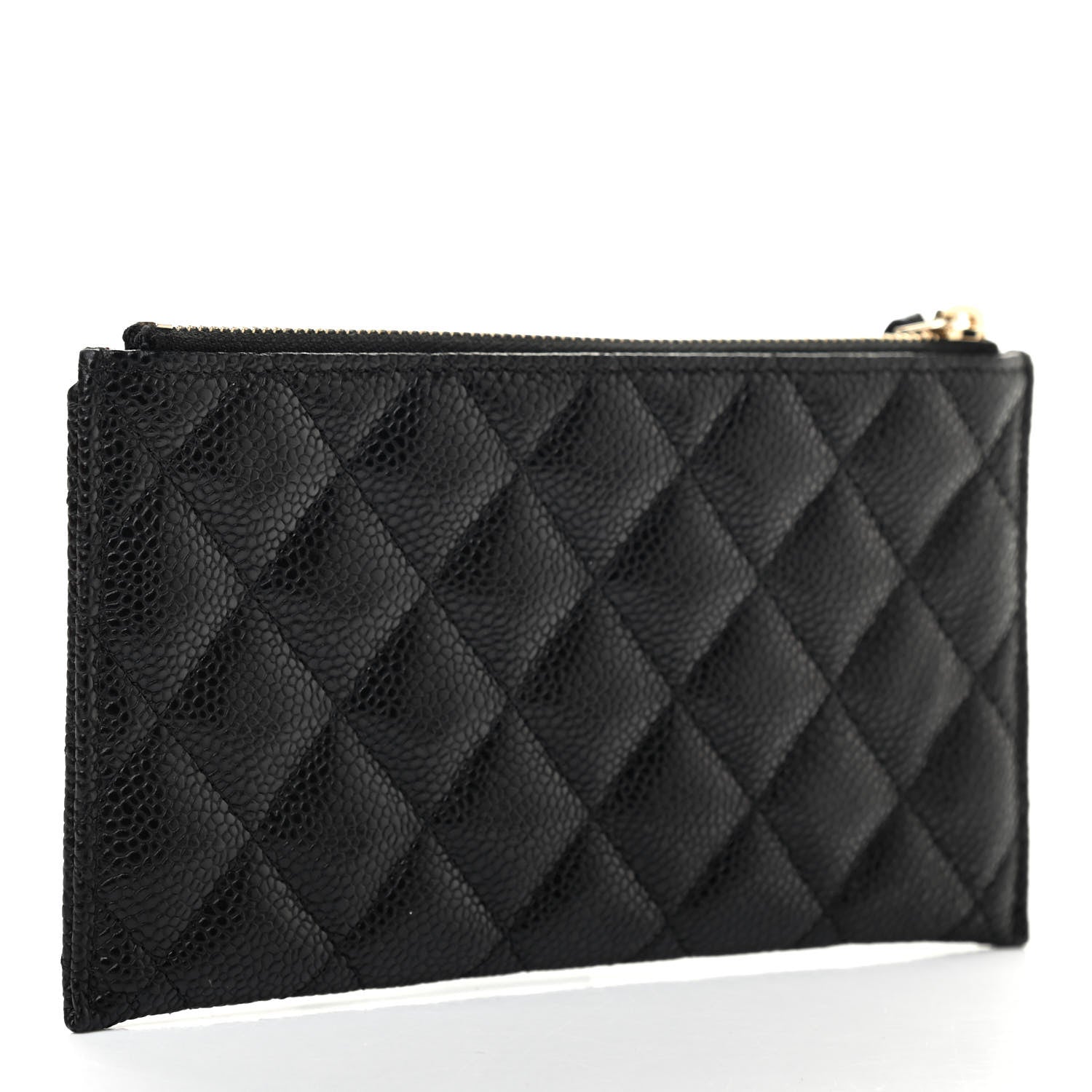 Chanel Caviar Quilted Classic Zip Pouch Black 3 of 7