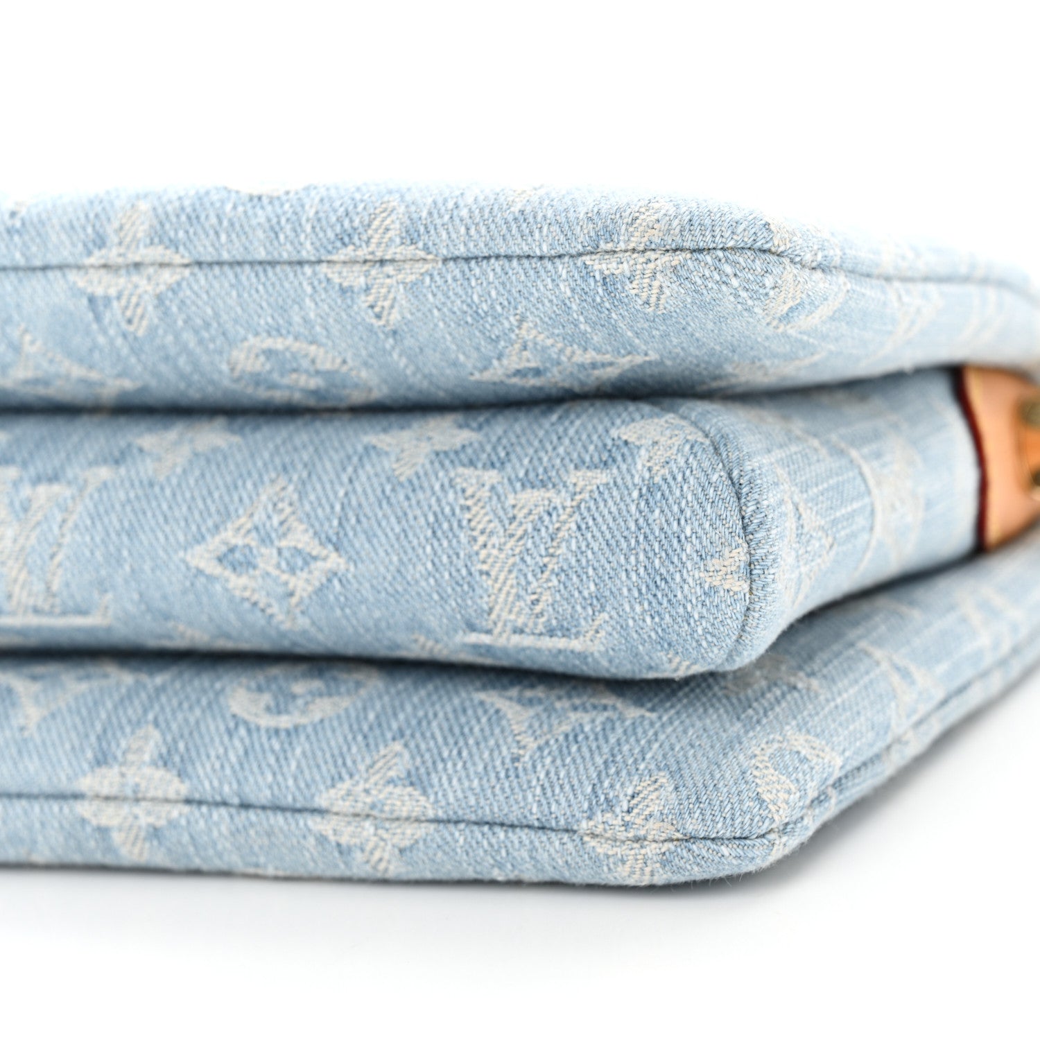 Louis Vuitton Monogram Denim Coussin BB Sky Blue 9 of 10