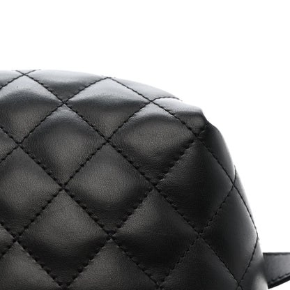 Chanel Lambskin Quilted Waist Belt Bag Black 13 of 13