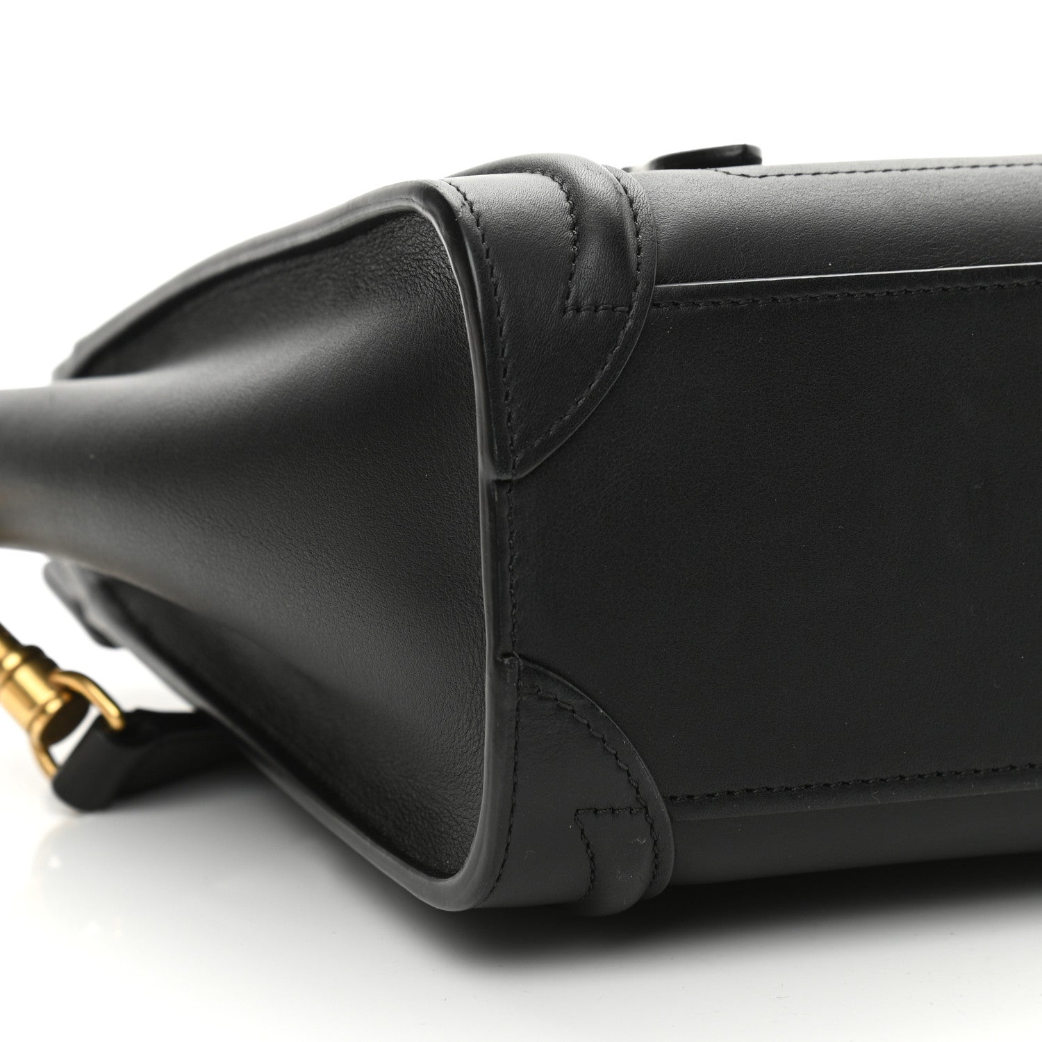 Celine Smooth Calfskin Nano Luggage Black 10 of 12