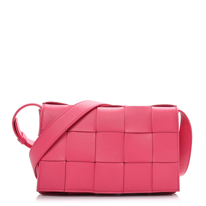 Bottega Veneta Lambskin Maxi Intrecciato Cassette Crossbody Bag Lollipop 1 of 8