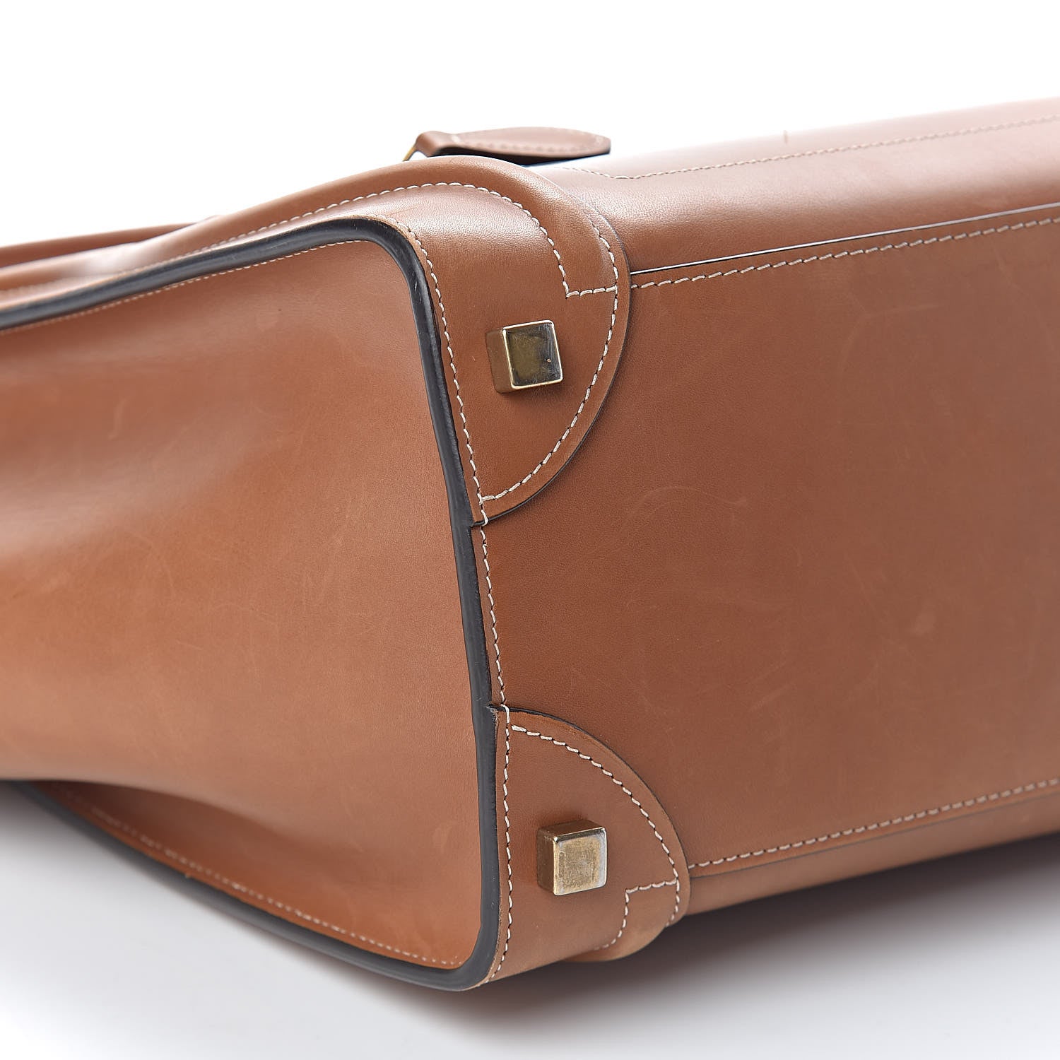 Celine Natural Calfskin Micro Luggage Tan 8 of 11