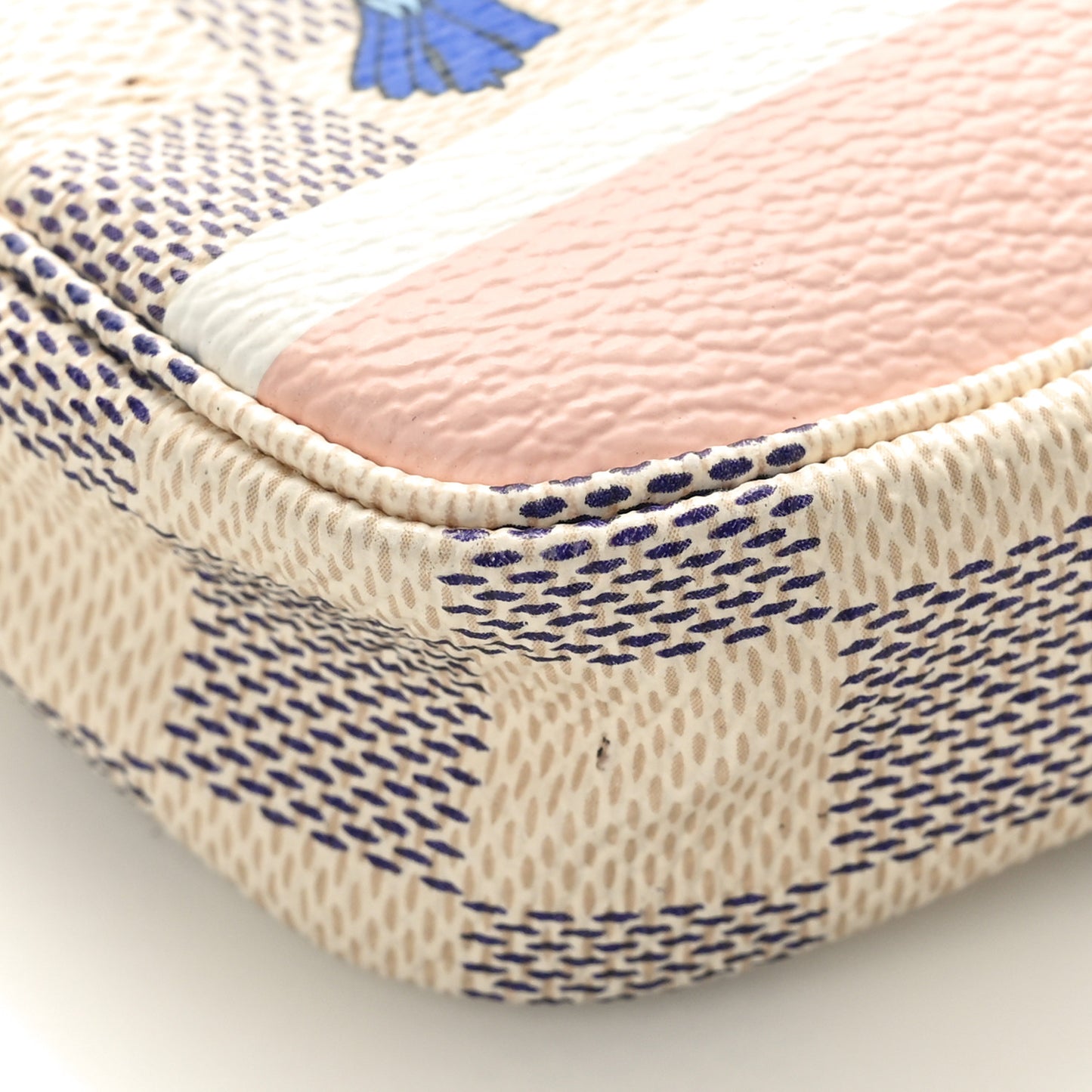 Damier Azur 2018 Christmas Animation Mini Pochette Accessories