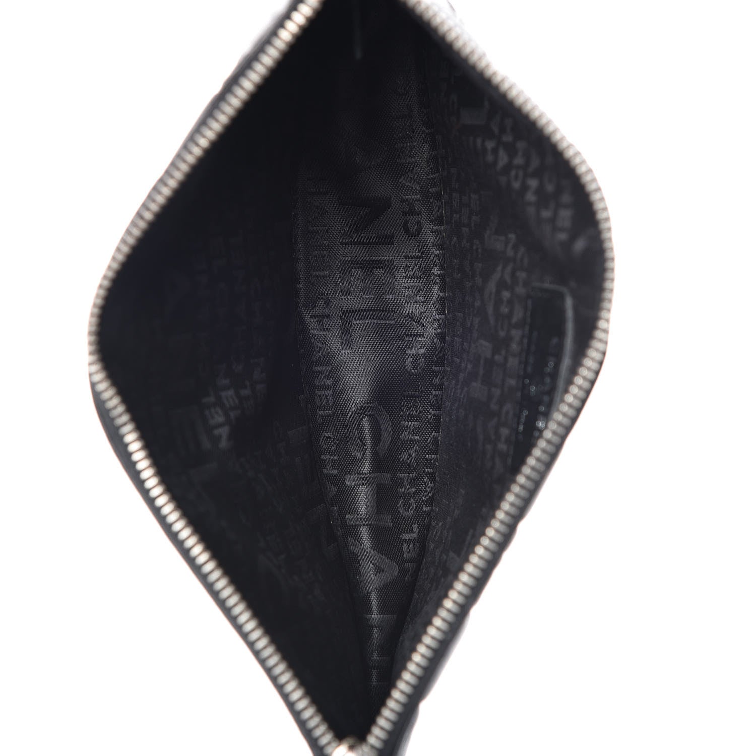 Chanel Lambskin Precious Symbols Pochette Black 5 of 11