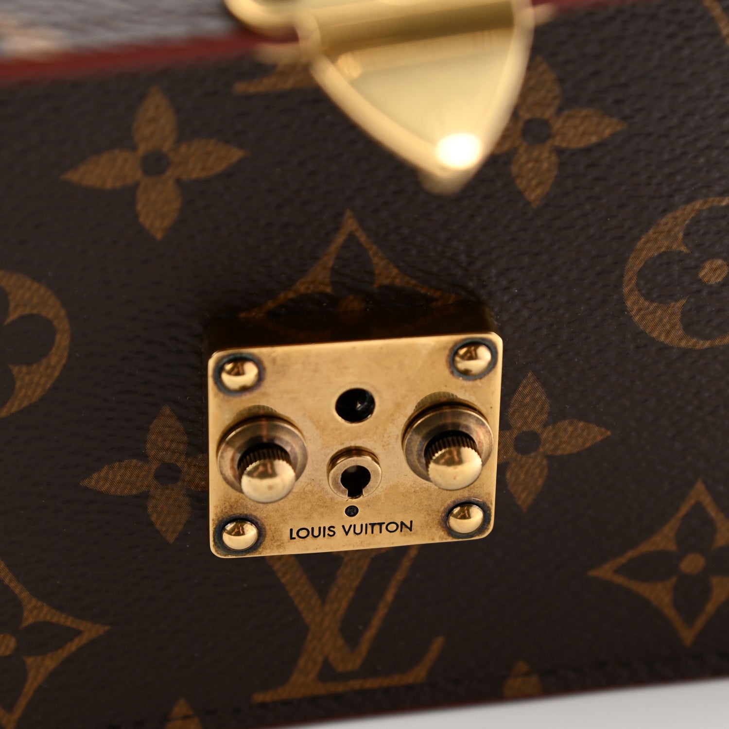 Louis Vuitton Monogram S Lock Belt Pouch MM 9 of 17
