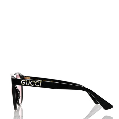 Gucci Crystal GG Sunglasses GG0419S Black 3 of 8