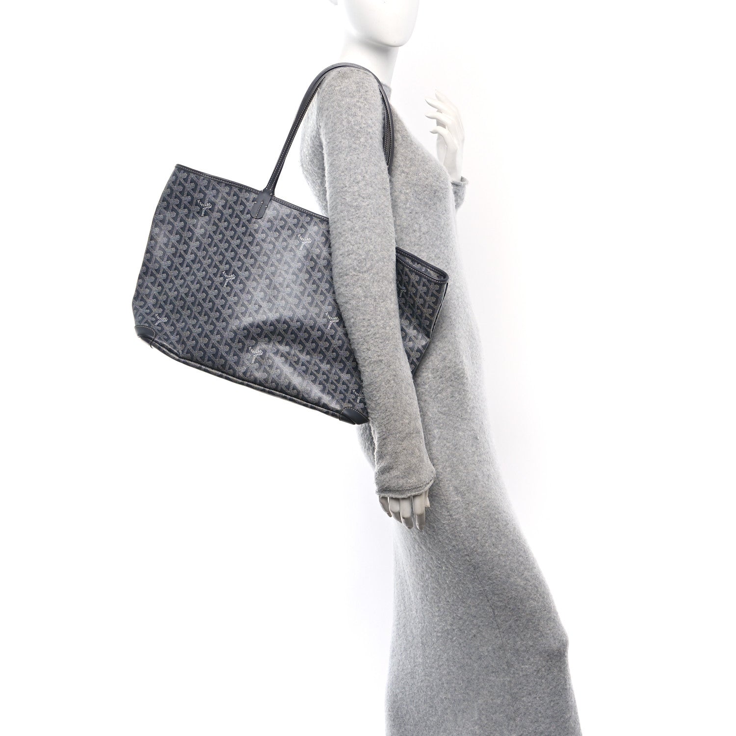 Goyard Goyardine Artois MM Grey 2 of 11