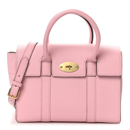 Mulberry Classic Grain Small Bayswater Satchel Sorbet Pink 1 of 9