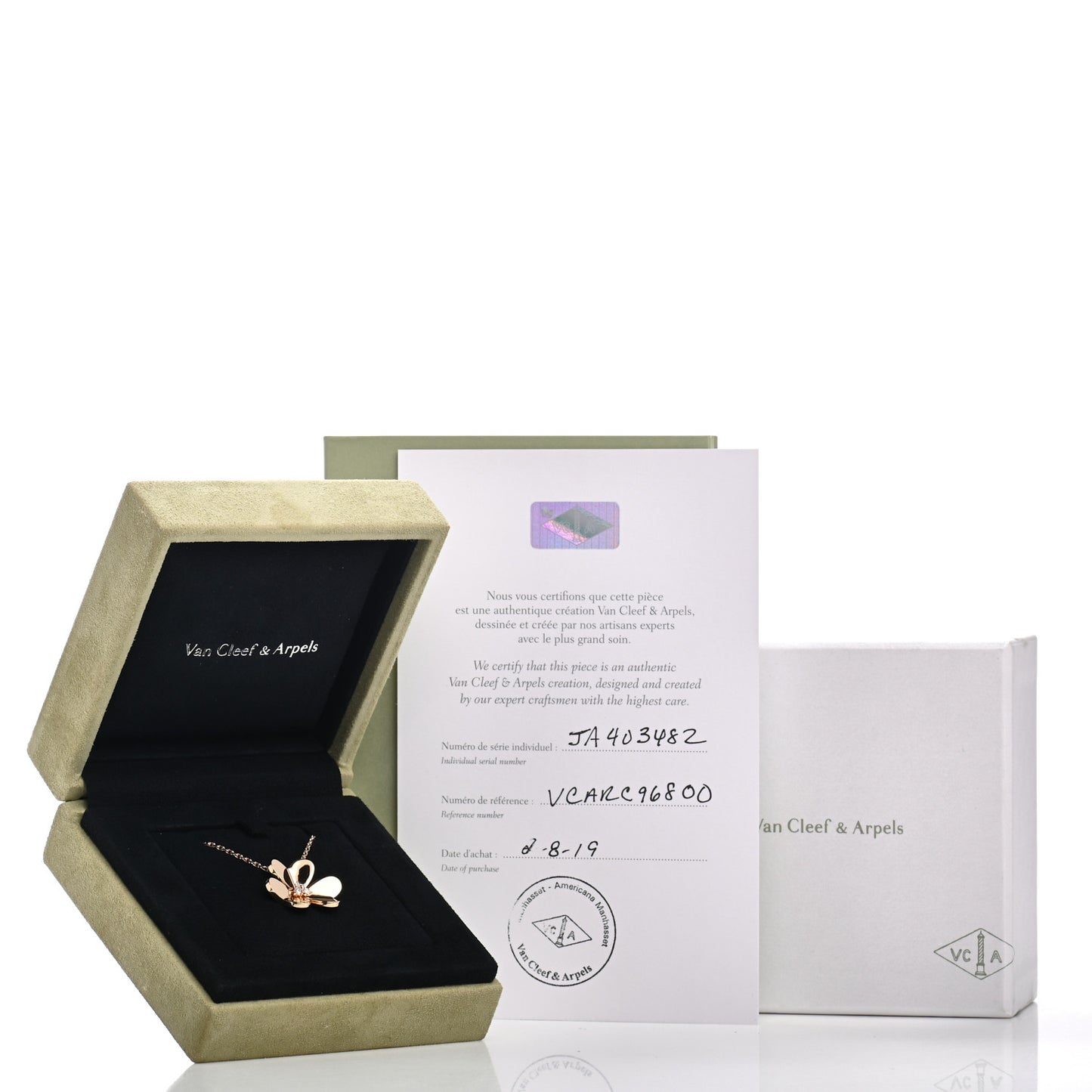 18K Yellow Gold Diamond Large Frivole Pendant Necklace