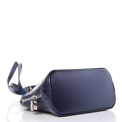 Louis Vuitton Epi Sequins Flame Alma Nano Blue Nuit 4 of 8