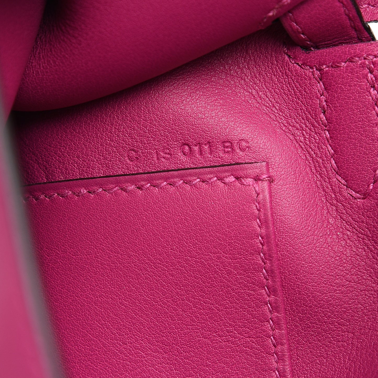 Swift Kelly Pochette Clutch Rose Pourpre