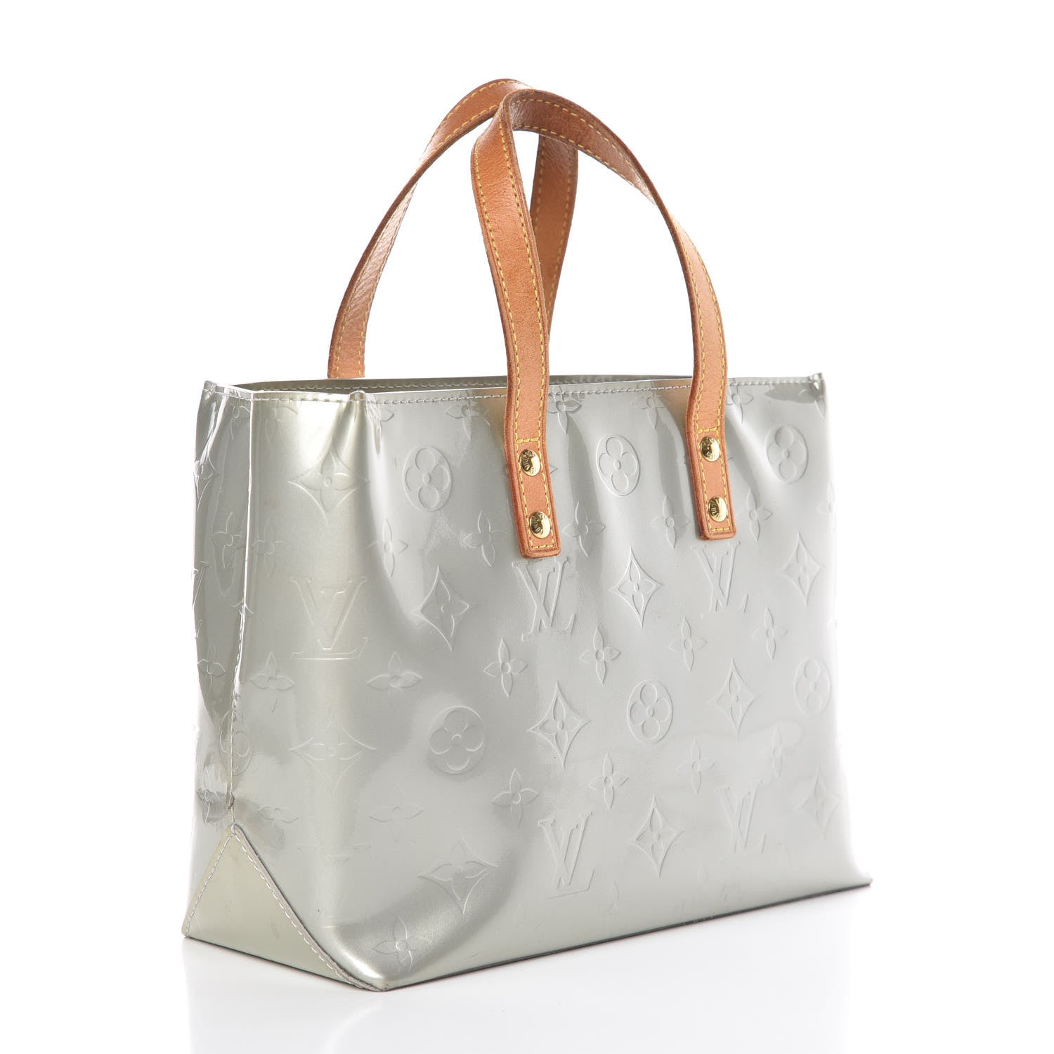 Louis Vuitton Vernis Reade PM Silver 3 of 13
