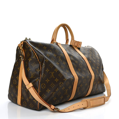Louis Vuitton Monogram Keepall Bandouliere 50 3 of 13
