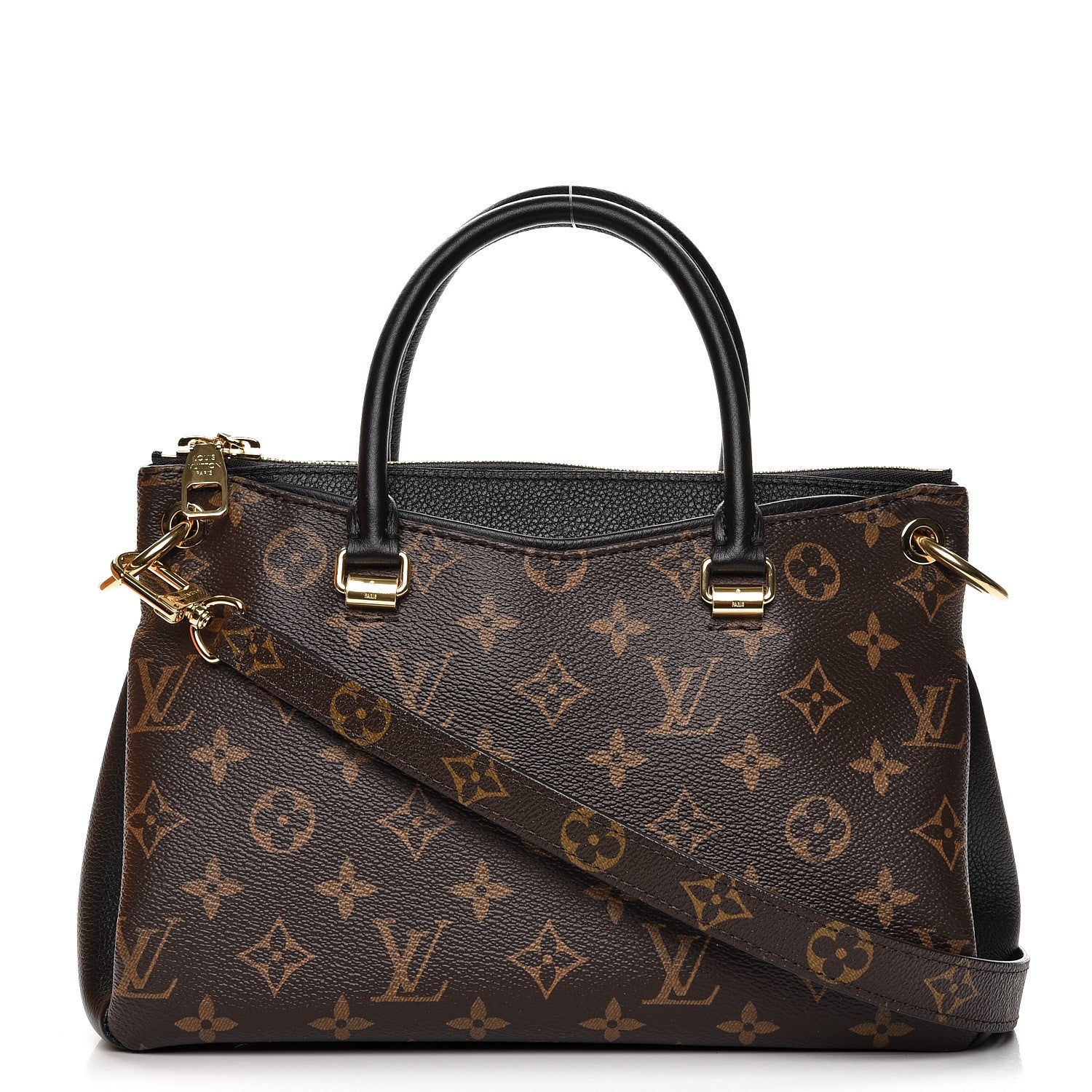 Louis Vuitton Monogram Pallas Full BB Black 1 of 10